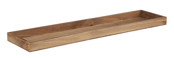 Holz Deko Tablett