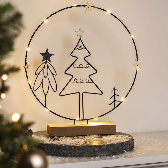 LED-Weihnachtsdekoration Bäume & Sterne
