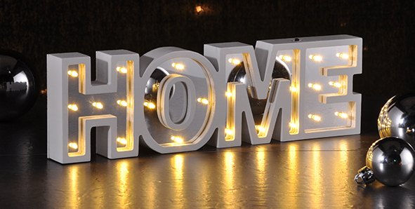 Deko-Schriftzug "Home"