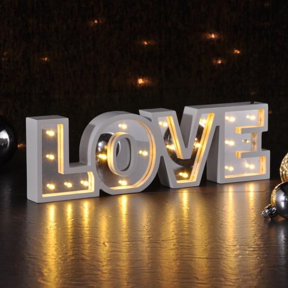 Deko-Schriftzug "Love"