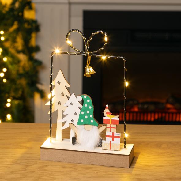 Weihnachtsdeko aus Holz