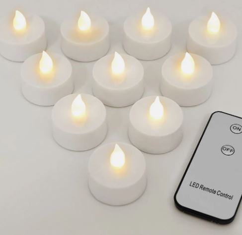 LED-Teelichter, 10er Set