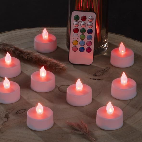 LED Teelichter 10er Set