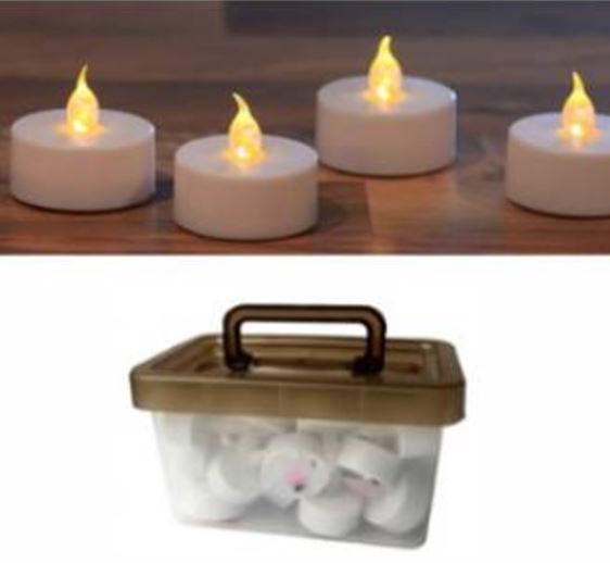 20er Set LED-Teelichte