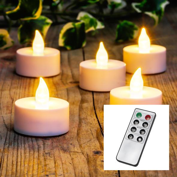 LED Teelichte 10er Set