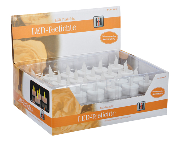LED Teelicht, weiß