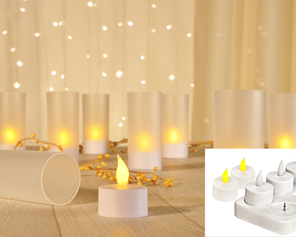 LED Teelichter 8er Set