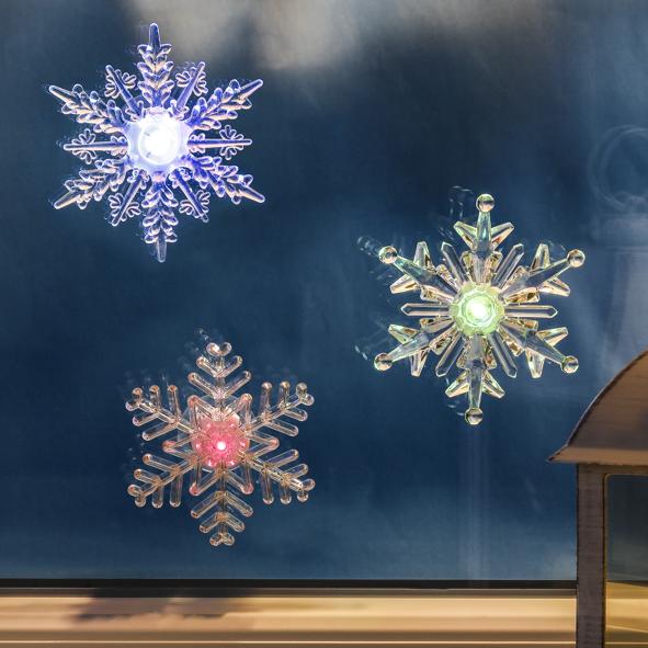 LED Fensterdeko "Schneeflocke"