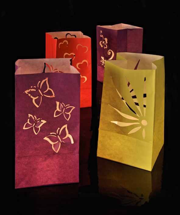 Tütenwindlicht  Sommermotive