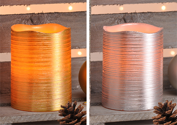 Flammenlose LED Kerze