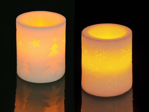 Flammenlose LED Kerze