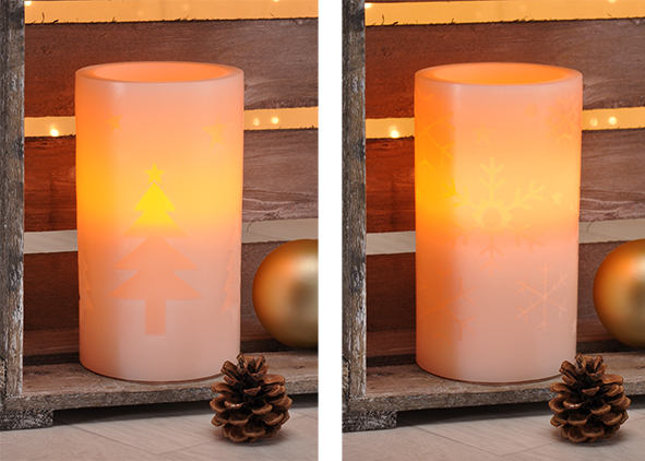 Flammenlose LED Kerze