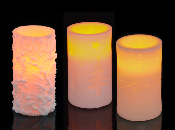 Flammenlose LED Kerzen