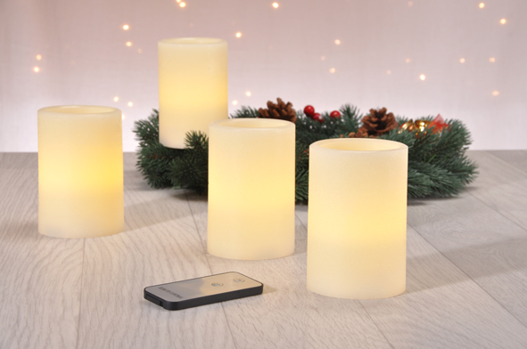 Flammenlose LED Adventskerzen