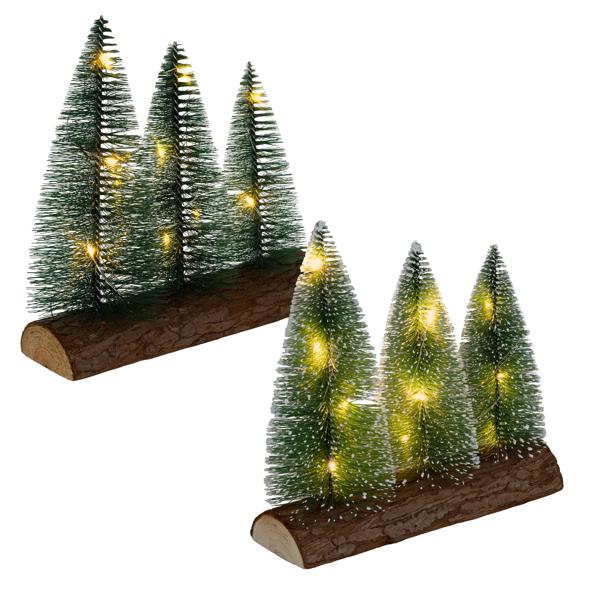 3 Bäume im Baumstamm