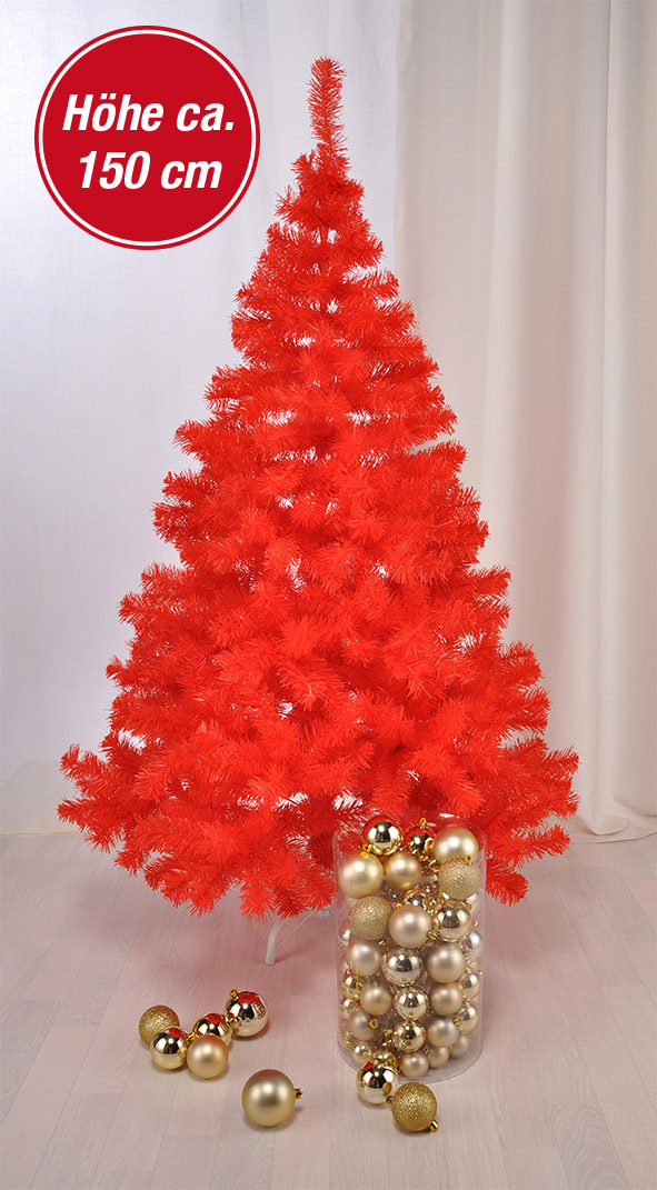 Weihnachtsbaum 150cm hoch, mit Metall-