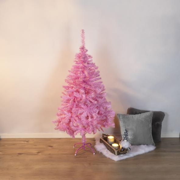 Weihnachtsbaum 90cm hoch, rosa