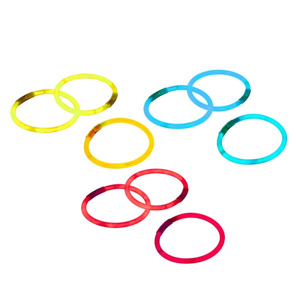 Knicklicht-Armband, 3er Set