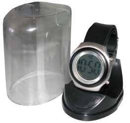 Armbanduhr mit digitalem Display und