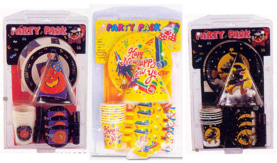 Partygeschirr für 8 Personen