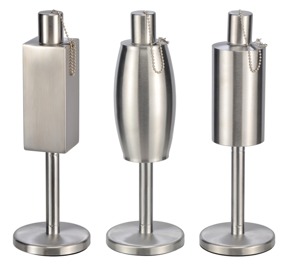 Tischfackeln aus Edelstahl