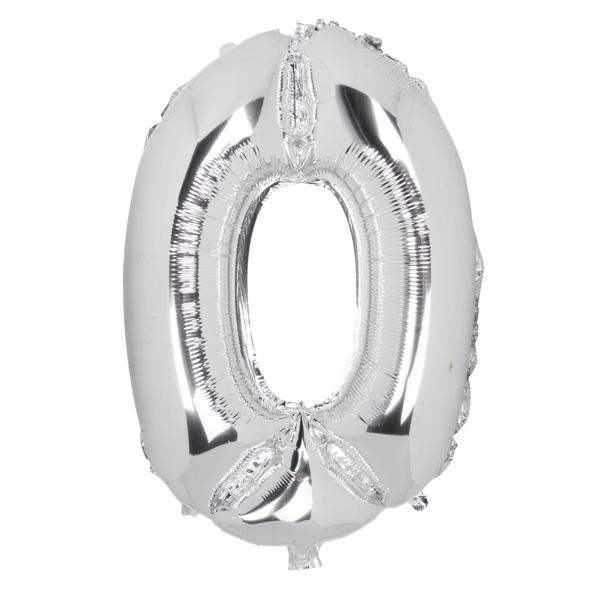 Nummernballon "0"