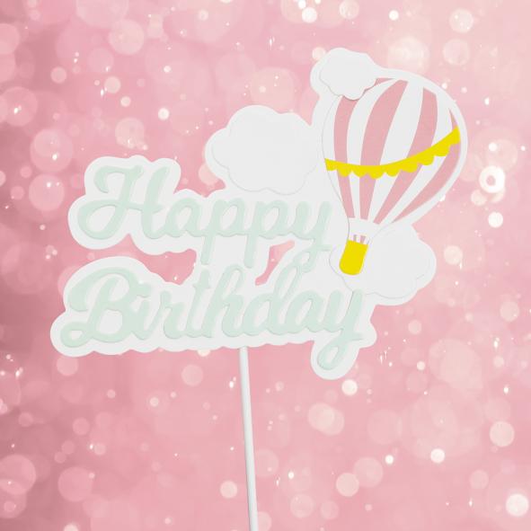 Kuchendeko "Happy Birthday"