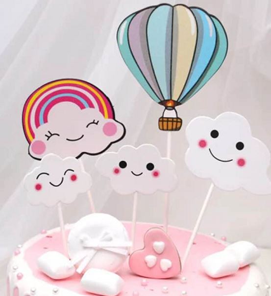 Kuchendeko "Heißluftballon"