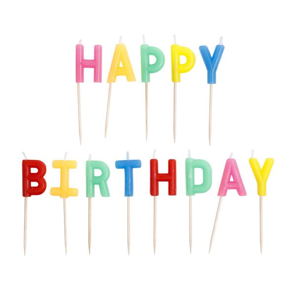 Happy Birthday Kuchenkerzen