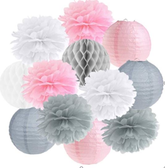 Party Deko Set 12 teilig