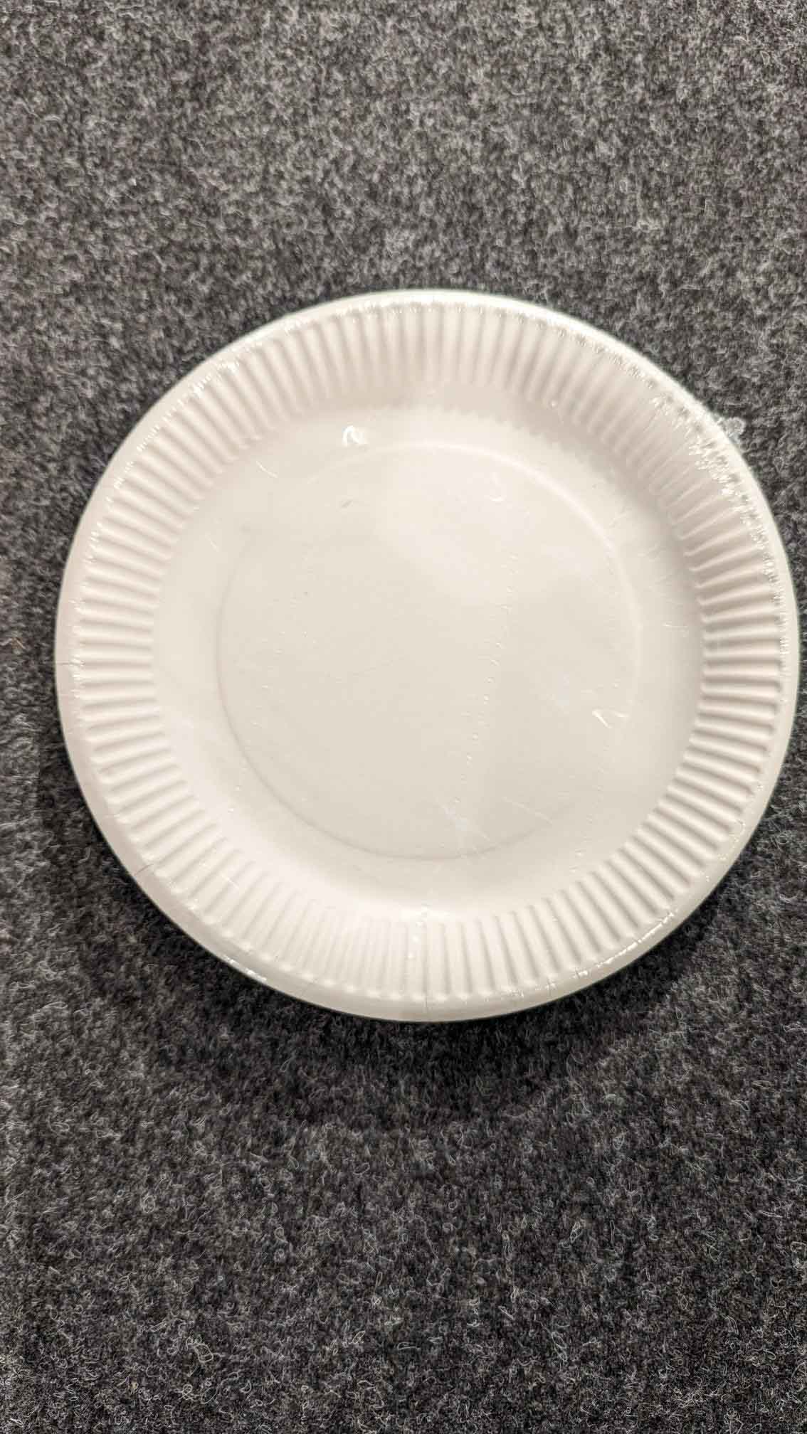 Teller, rund, flach, 23cm, 10er