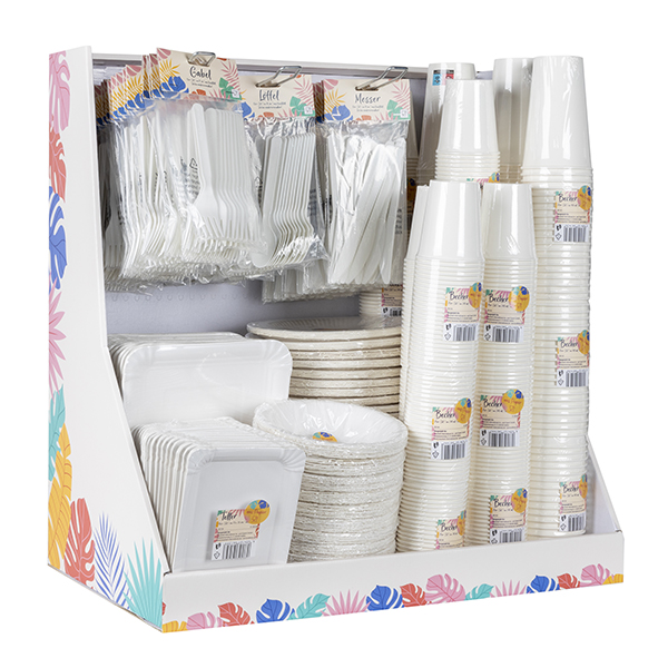 Display Partygeschirr, 174tlg.