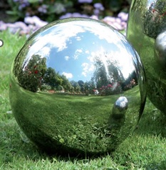 Kugel aus Edelstahl, Ø 20cm