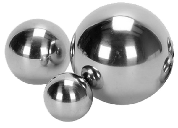 Edelstahlkugeln für Dekobrunnen