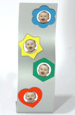 Fotoständer für 4 Fotos