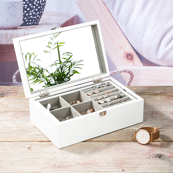 Schmuckkasten aus Holz