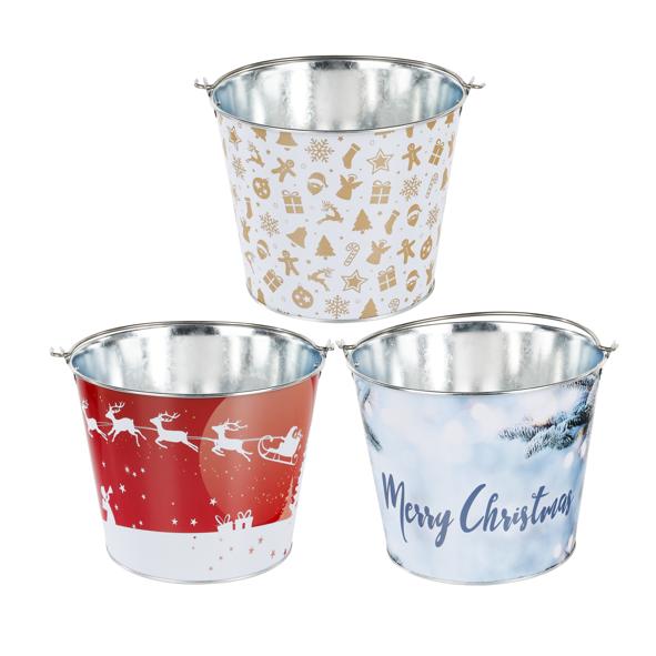 Geschenkeimer "Weihnachten" 5L
