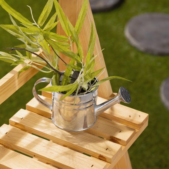 Blumentopf, verzinkter Stahl "Gießkanne"