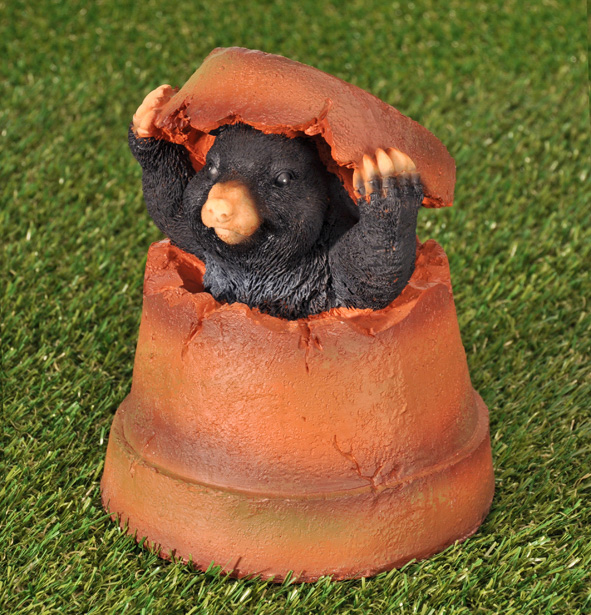 Gartenornament Maulwurf
