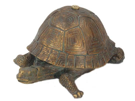 Wasserspeier in Bronzeoptik