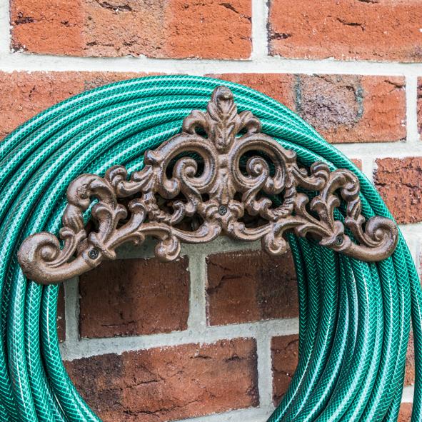 Gartenschlauchhalter aus Gusseisen