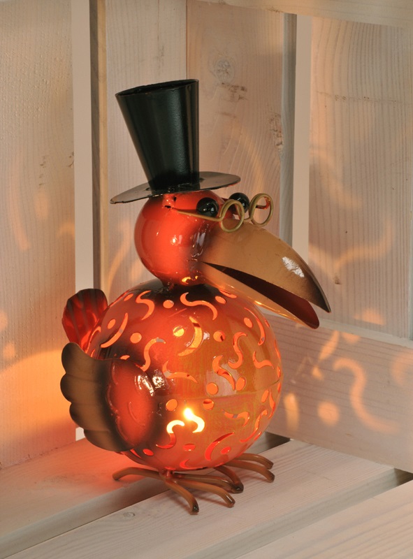 Metall Tischleuchte für Teelicht