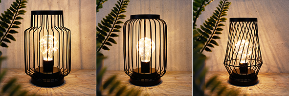 LED Laterne ca. 13 x 21 cm