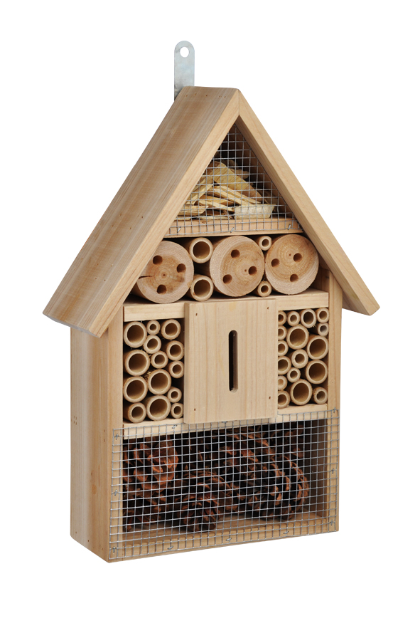 Insektenhotel, Farbe: natur