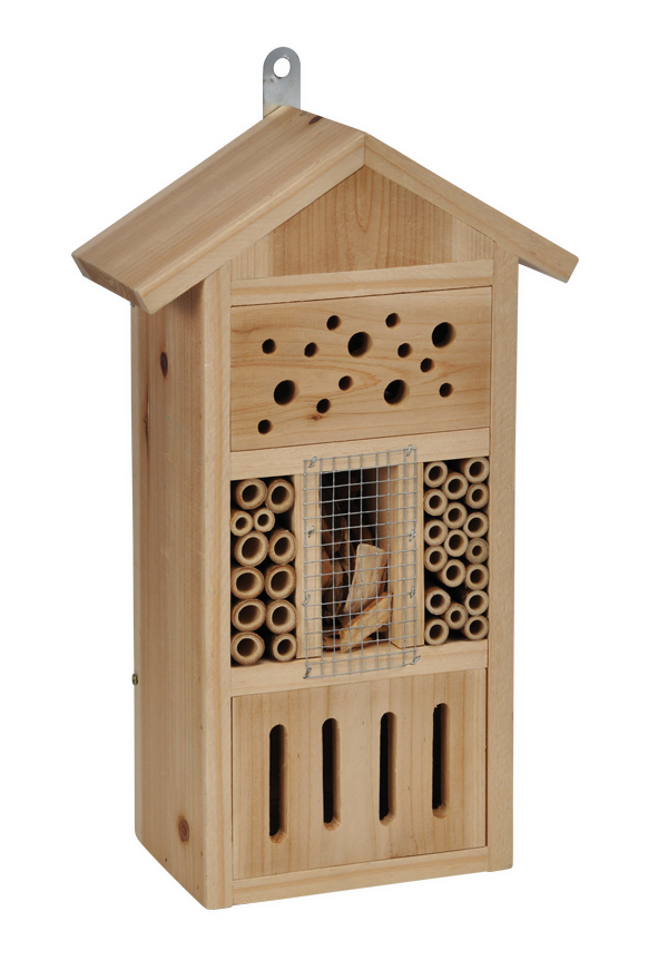 Insektenhotel, Farbe: natur