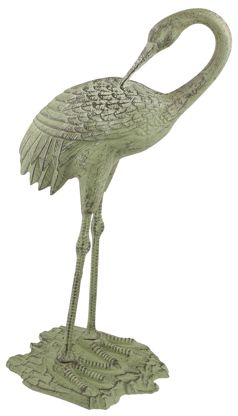 Kranich mit gebogenem Hals