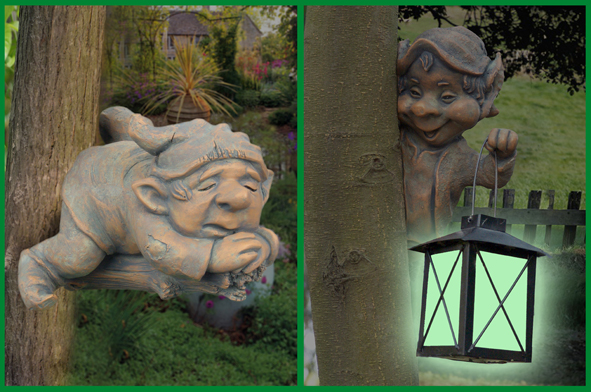 Baumhänger Zwerg schlafend od Lampe