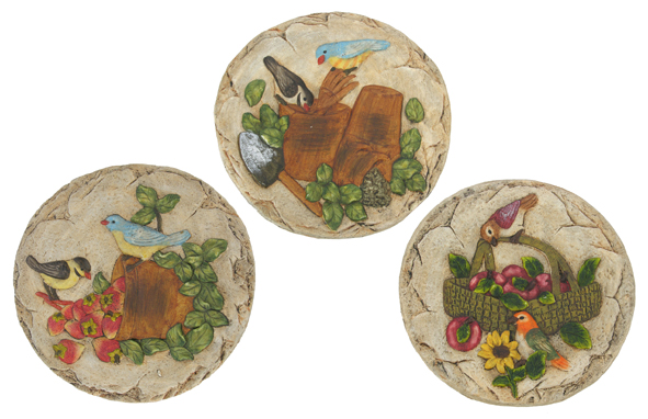 Trittstein "Vögel" 3FS