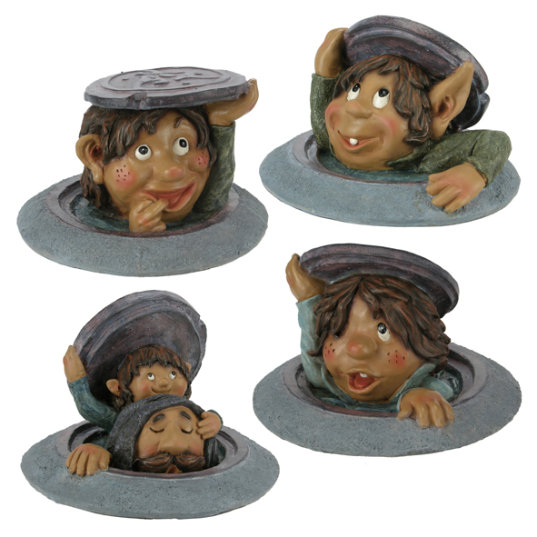 Erdbewohner, Gullideckel, 4FS