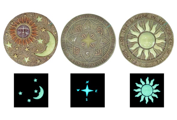 Trittstein, fluoreszierend